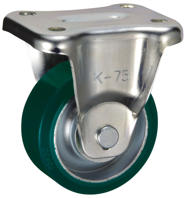 Bánh Xe PU Cố Định Không Phanh D75 UKAI SUIK-75