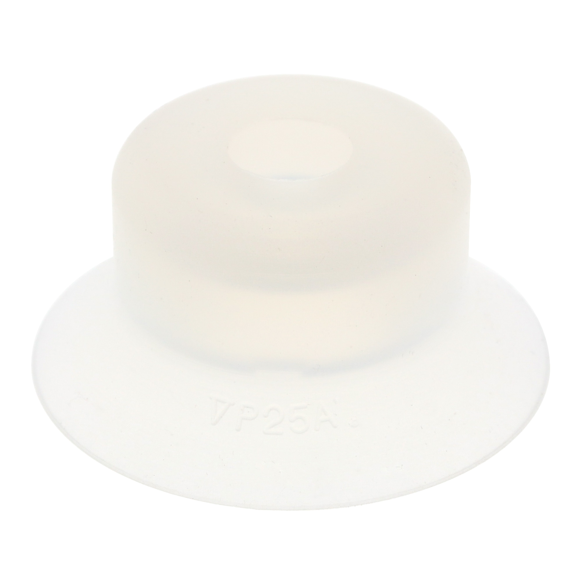 Đầu Nấm Hút Chân Không, Cao Su Silicone, O.D 25 mm, Pisco VP25AS