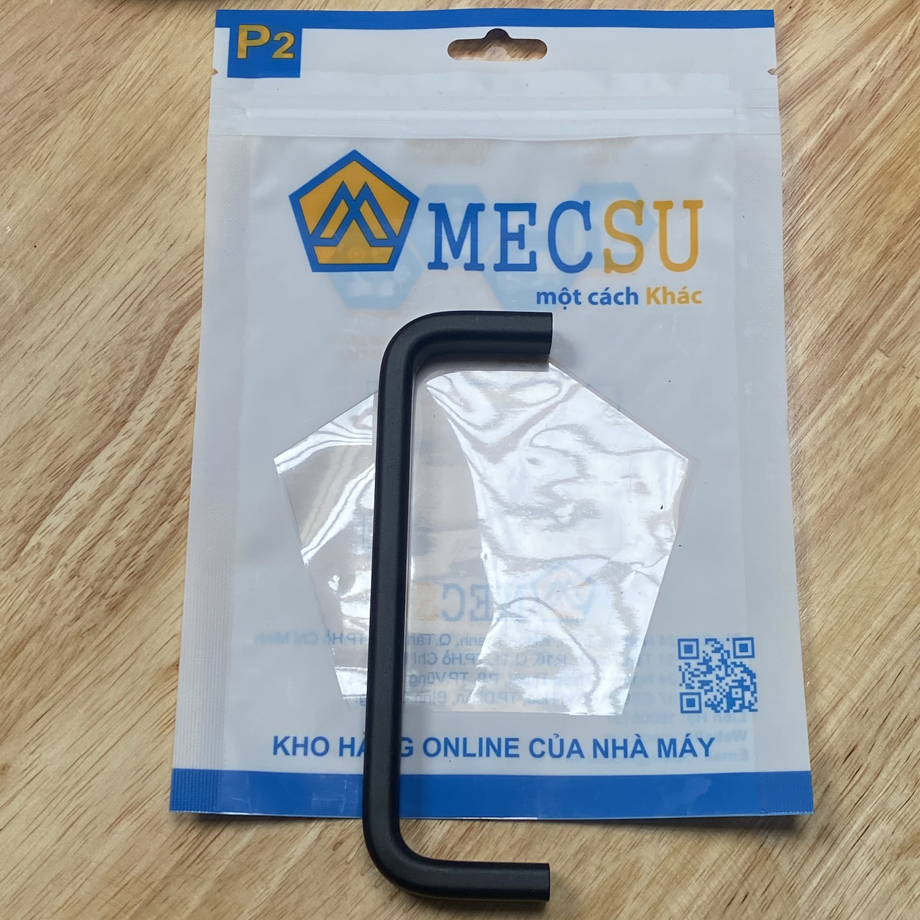 Tay Nắm Cửa Chữ U Hợp Kim Nhôm Sơn Tĩnh Điện Đen W 12 mm x L 100 mm (USANB100)