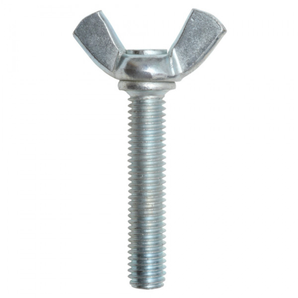 Bulong Cánh Chuồn Thép Mạ Kẽm Trắng Cr3+ M4x15