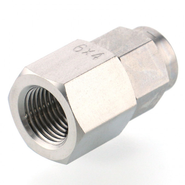 Đầu Ngạnh Nối Ống Có Đai Ốc Xiết Dạng Thẳng Thân Lục Giác Ren Trong Pisco NSCF0420-01
