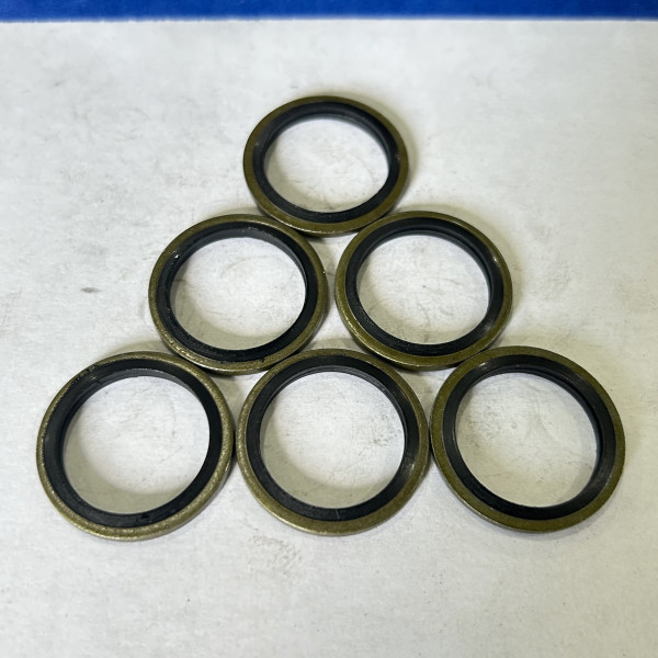 Lông Đền Dầu (Bonded Seal) Cao Su NBR D22 (ID22.5xOD30x2.0)
