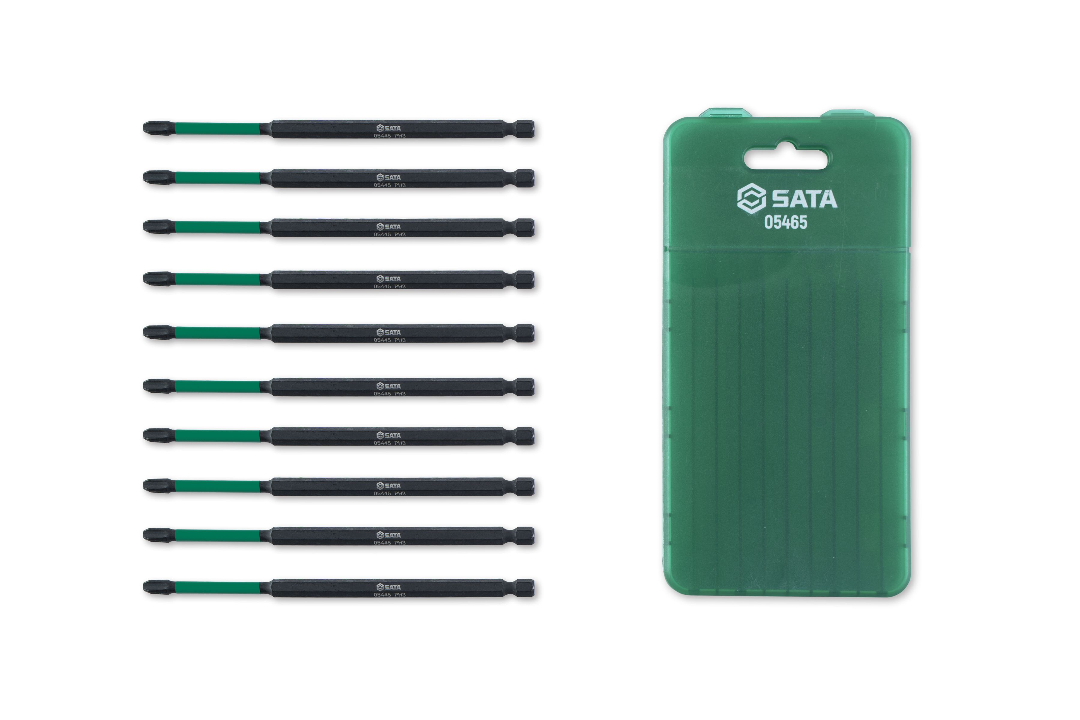Bộ Đầu Tuốc Nơ Vít 6.3×150 mm 2 Chi Tiết SATA 05445