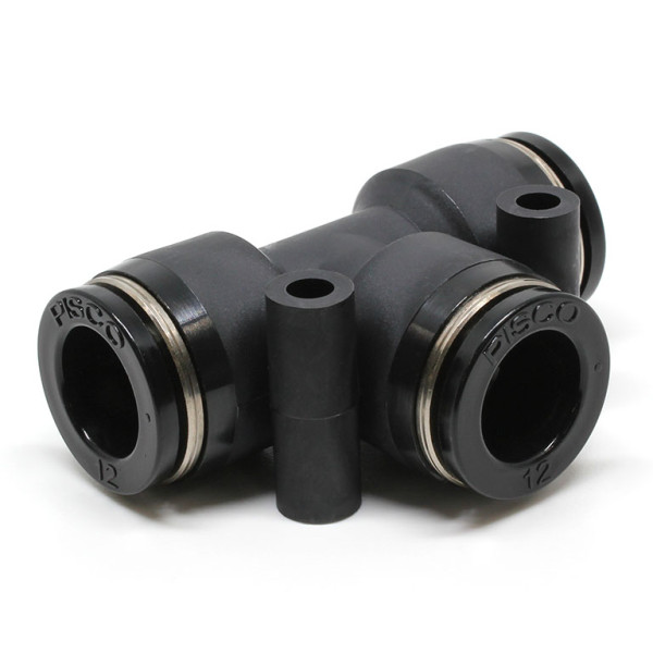 Đầu Nối Nhanh Khí Nén Chữ T Phi 12mm Pisco PE12