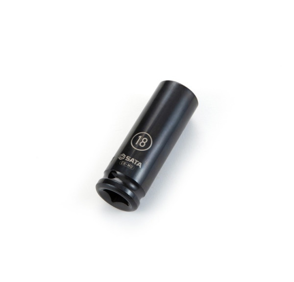 Đầu Tuýp Dài Lục Giác Đen 1/2" 18 mm SATA 34411