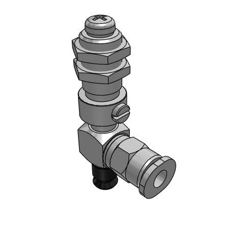 Bộ Nấm Hút Chân Không Và Giá Đỡ, Cao Su Nitrile (NBR), O.D 6 mm, Pisco VPD6-3RN-4J