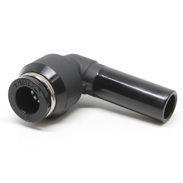 Đầu Nối Nhanh Khí Nén Giữa Ống Khí Và Fitting Dạng Nối Giảm Cong 90° Pisco PLGJ10-8W