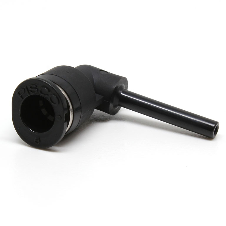 Đầu Nối Nhanh Khí Nén Giữa Ống Khí Và Fitting Dạng Nối Giảm Cong 90° Pisco PLGJ3-6M
