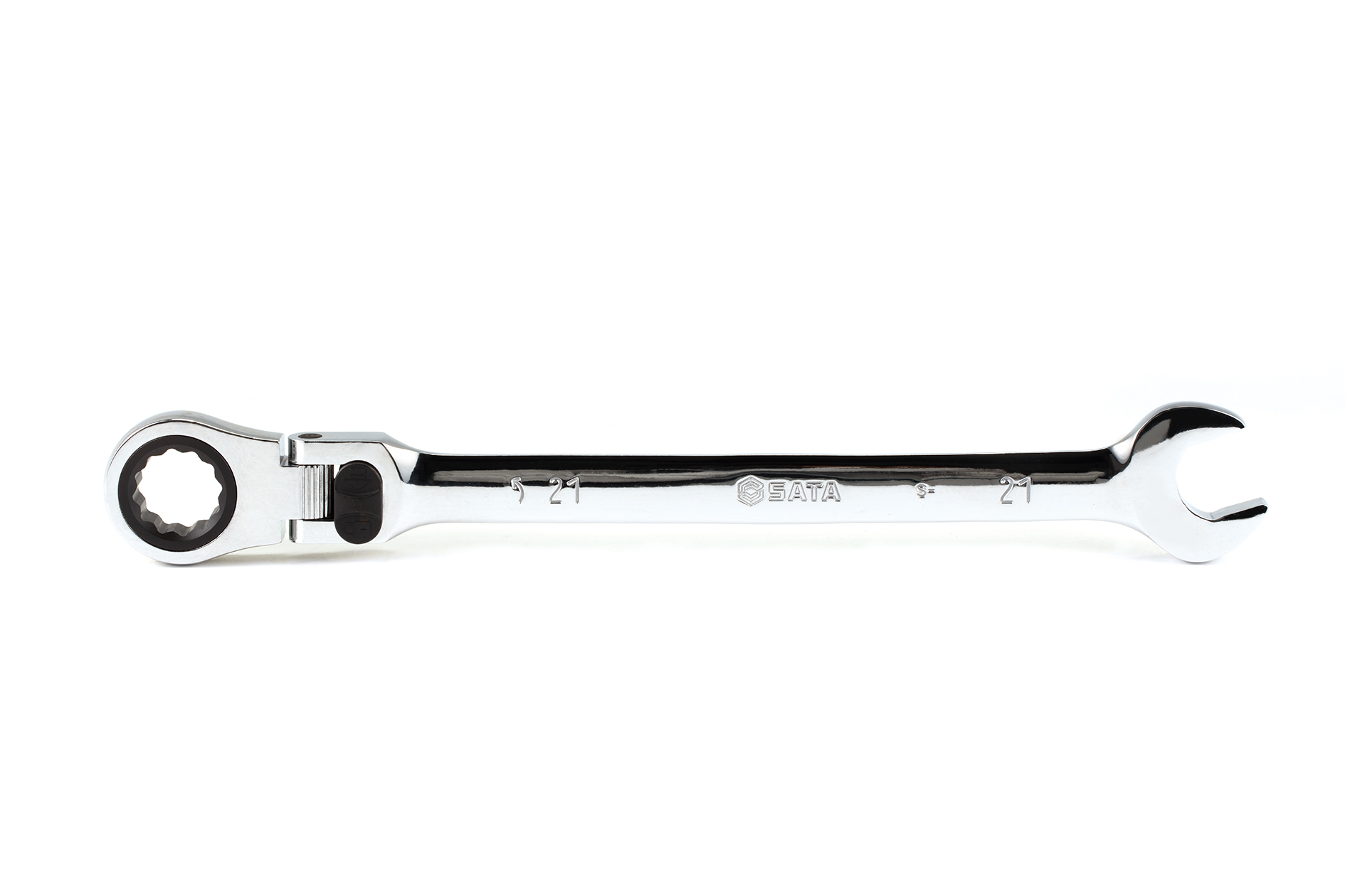 Cờ Lê Vòng Miệng Lắc Léo Tự Động Có Khóa 21 mm SATA 46814