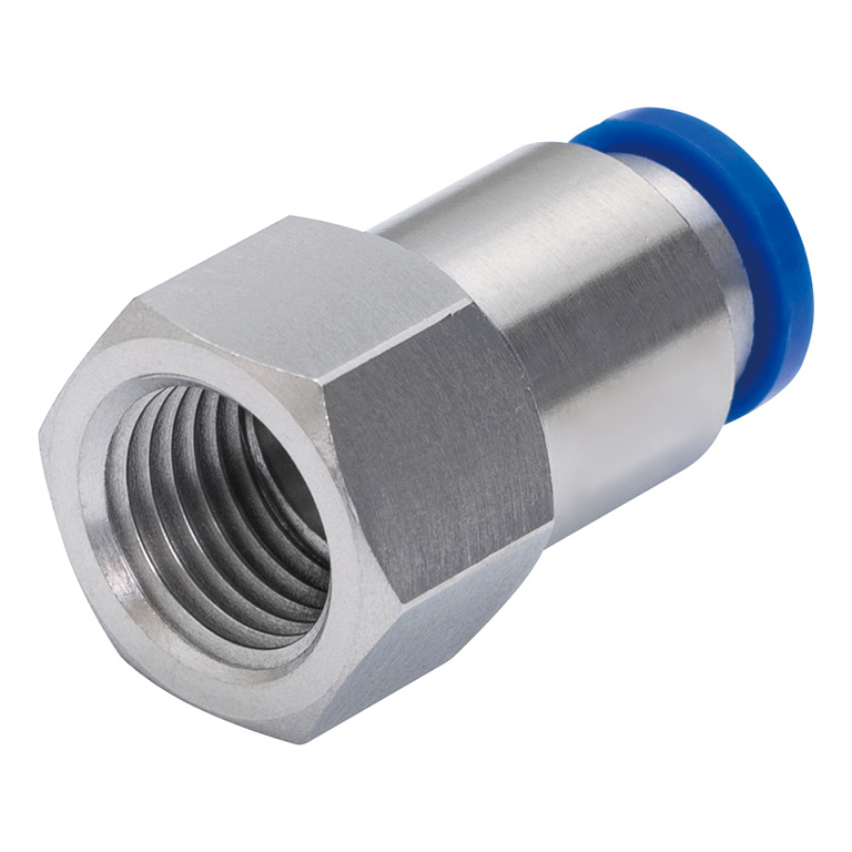 Đầu Nối Nhanh Khí Nén Dạng Thẳng Ren Trong Pisco SPCF10-02-UC