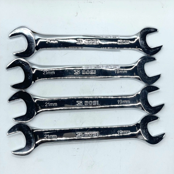 Cờ Lê 2 Đầu Miệng Cao Cấp 19x21 mm Bosi BS381921