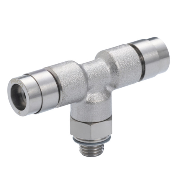 Đầu Nối Nhanh Khí Nén Dạng Chữ T Ren Ngoài Pisco KB4-M5