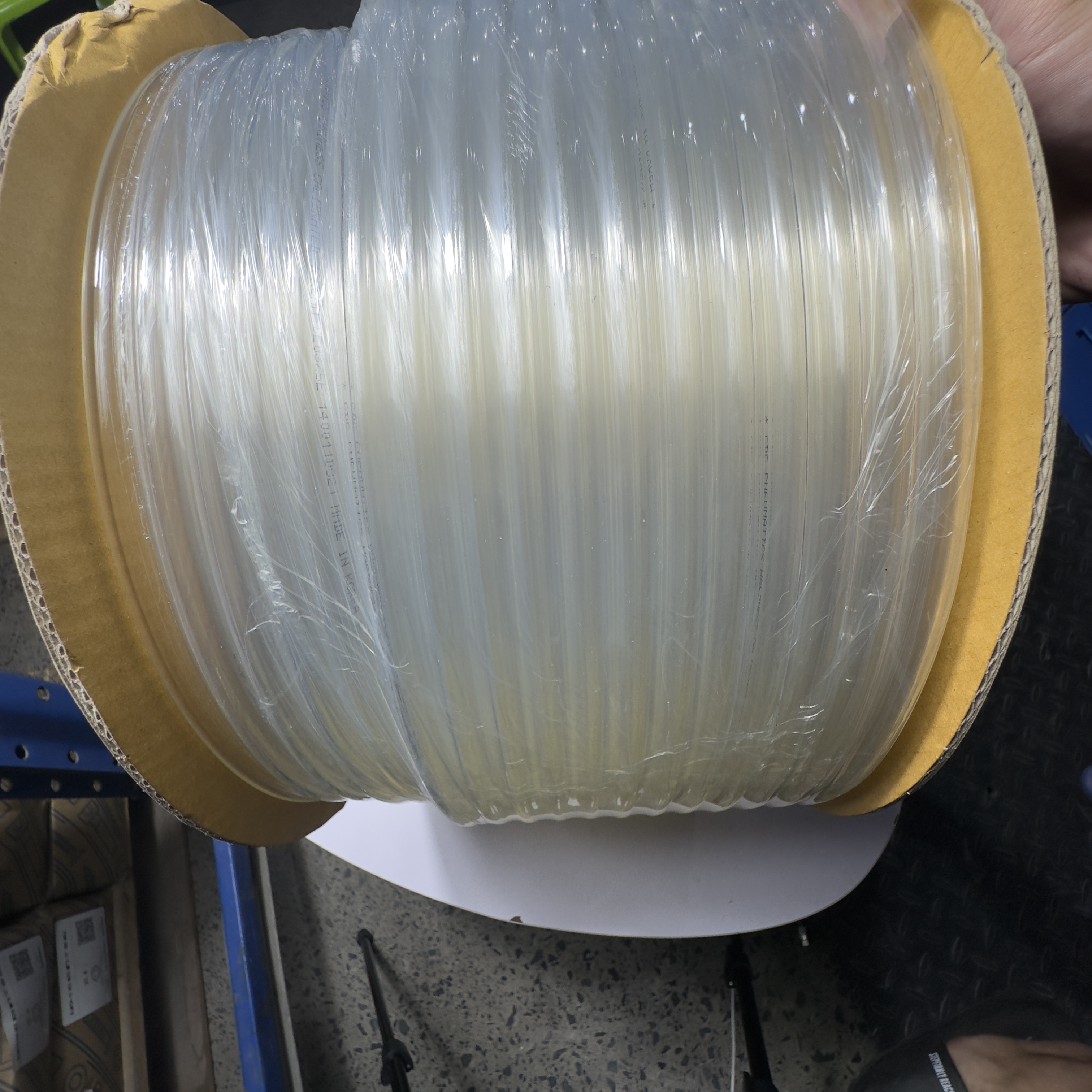 Dây Hơi Khí Nén EPU Phi 12 Màu Trong Suốt OD12 x ID8 mm CDC EPU 1280 (100m)