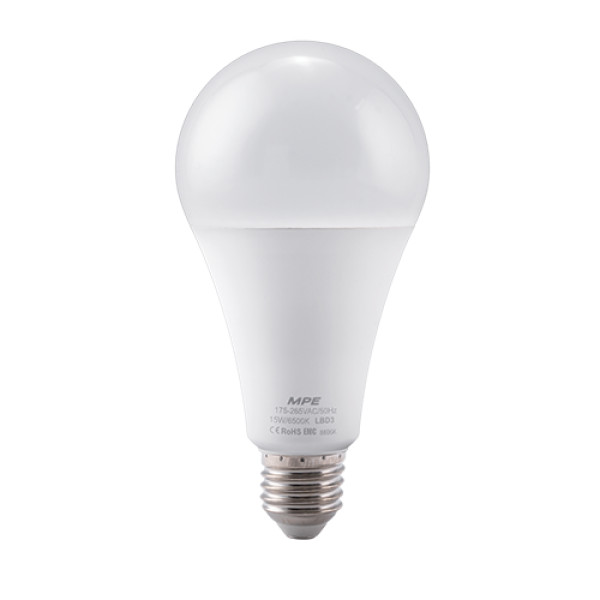 Đèn Led Bulb Chống Ẩm 15W Ánh Sáng Trắng MPE LBD3-15T
