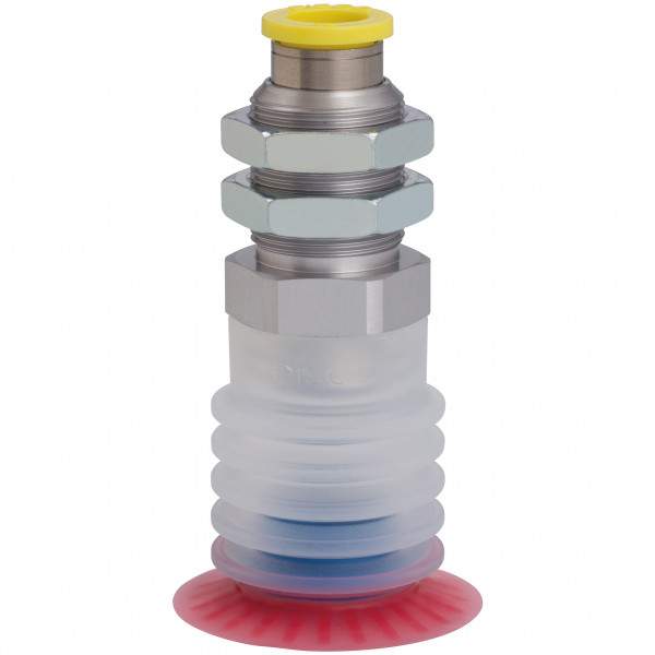 Bộ Nấm Hút Chân Không Và Giá Đỡ Ngành Bao Bì, Silicone, O.D 30 mm, Pisco VPA30PBS25-6J-MS