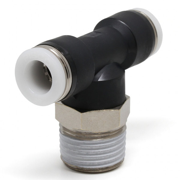 Đầu Nối Nhanh Khí Nén Dạng Chữ T Ren Ngoài Pisco PB3/8-N4UW