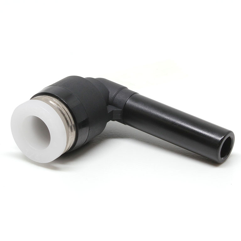 Đầu Nối Nhanh Khí Nén Giữa Ống Khí Và Fitting Dạng Cong 90° Pisco PLJ1/4-UC