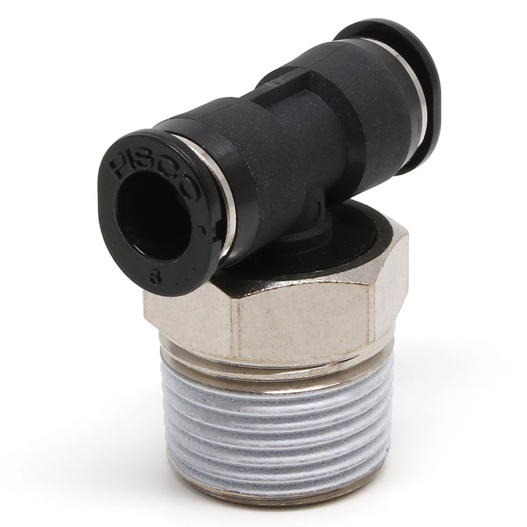 Đầu Nối Nhanh Khí Nén Dạng Chữ T Ren Ngoài Pisco PB6-03M
