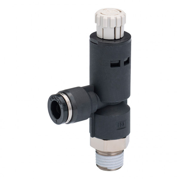 Van Chỉnh Áp Suất Khí Nén Loại Khóa Đẩy Pisco RVCP3/16-N2U