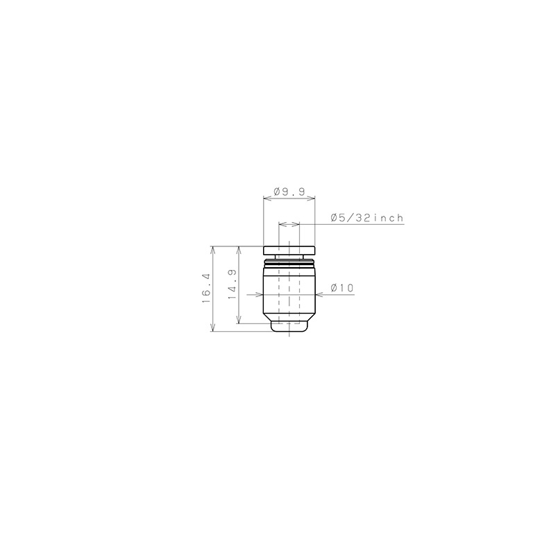Bản vẽ kỹ thuật Nắp Chụp Pisco PPF5/32