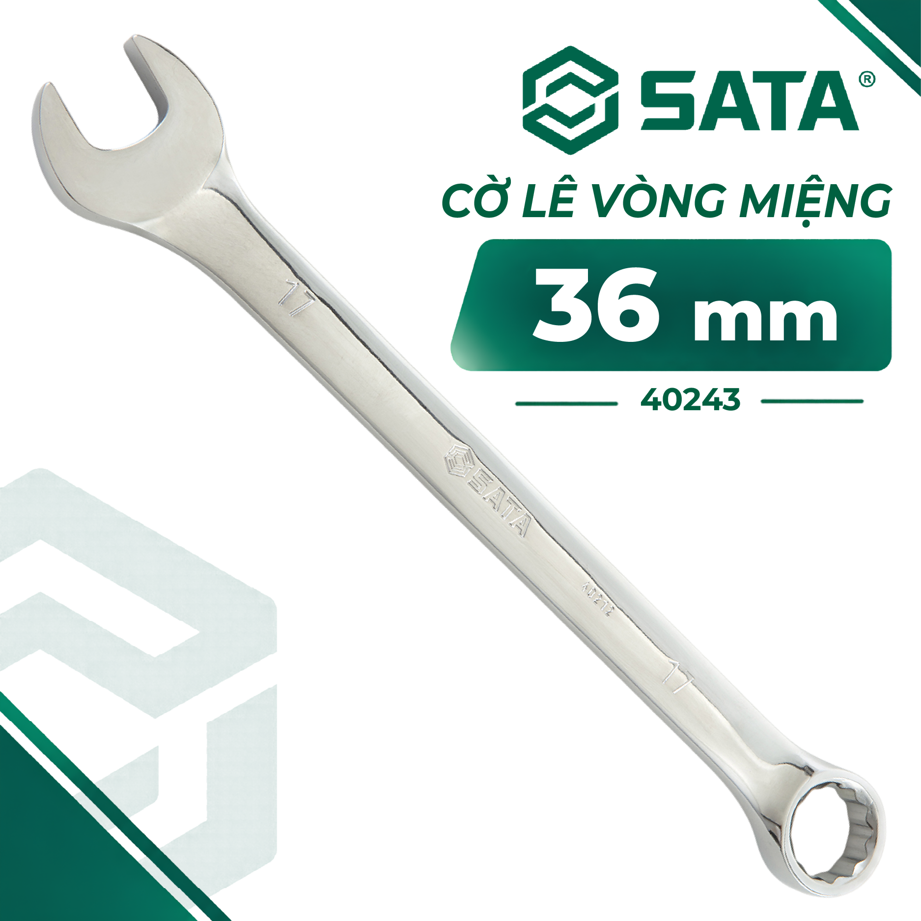 Cờ Lê Vòng Miệng 36 mm SATA 40243