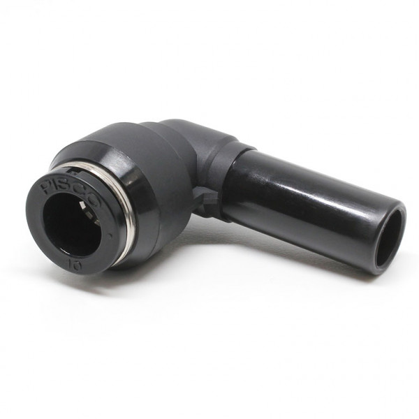Đầu Nối Nhanh Khí Nén Giữa Ống Khí Và Fitting Dạng Nối Giảm Cong 90° Pisco PLGJ12-10W