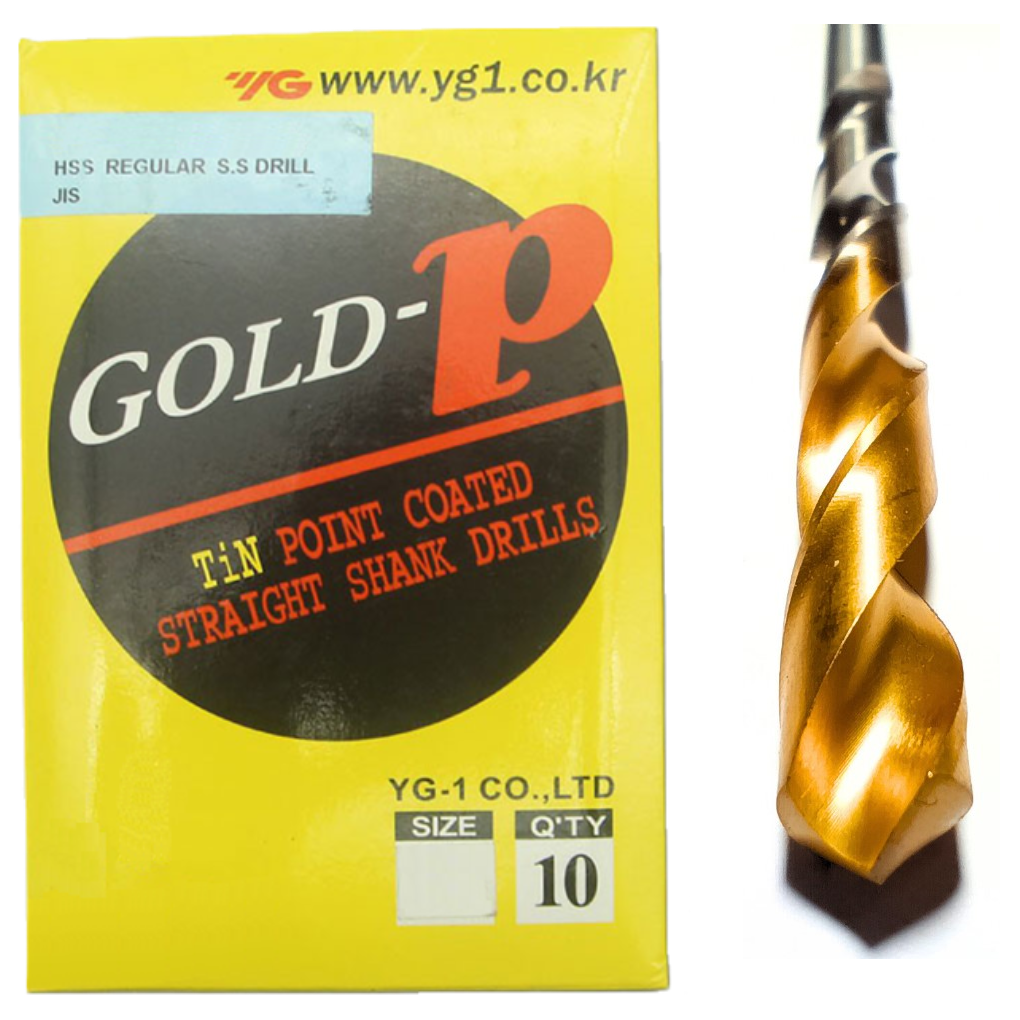 Mũi khoan vàng YG1 HSS TiN D4.1 mm