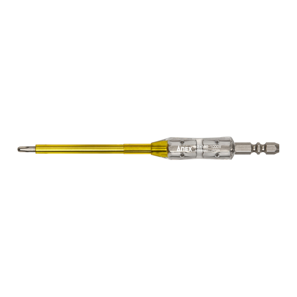 Mũi Vít Cách Điện 1000V Đầu Bake 2mm x150 mm Anex AZM-2150