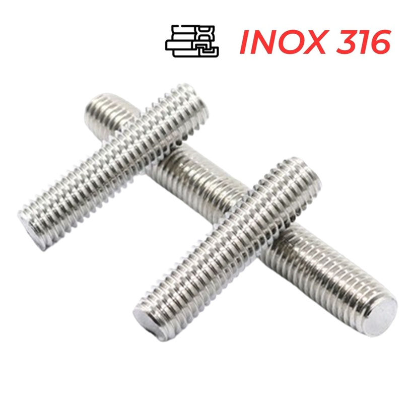 Guzong Inox 316 M14x80 (2 Tán + 2 LĐP)