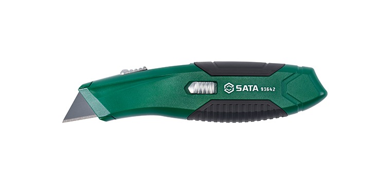 Dao Rọc Giấy Hợp Kim Kẽm 5 Lưỡi Phụ SATA 93642