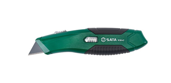 Dao Rọc Giấy Hợp Kim Kẽm 5 Lưỡi Phụ SATA 93642