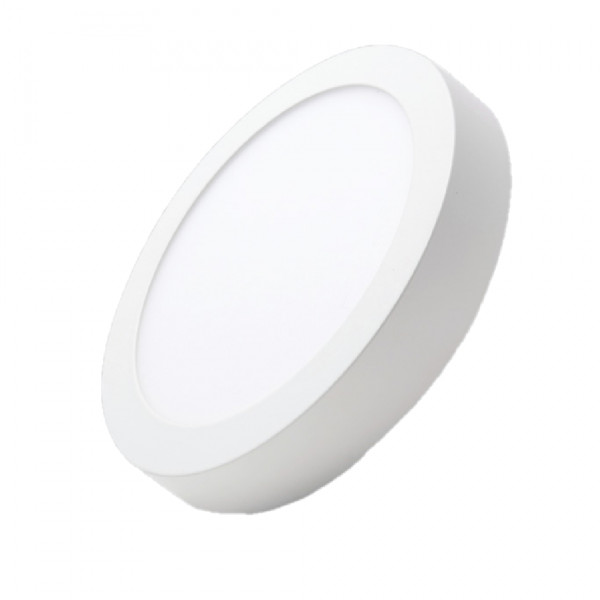 Đèn Led Panel Ốp Trần Thân Tròn Trắng 12W MPE SRPL-12T Màu Trắng