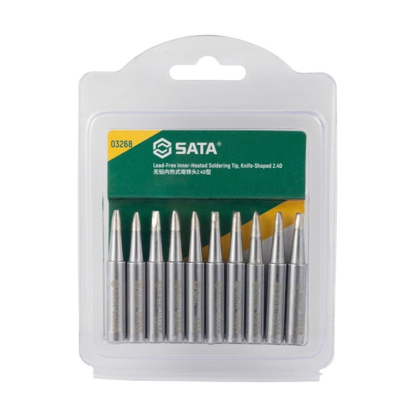 Mũi Hàn Không Chì Đầu Dẹp SATA 03268