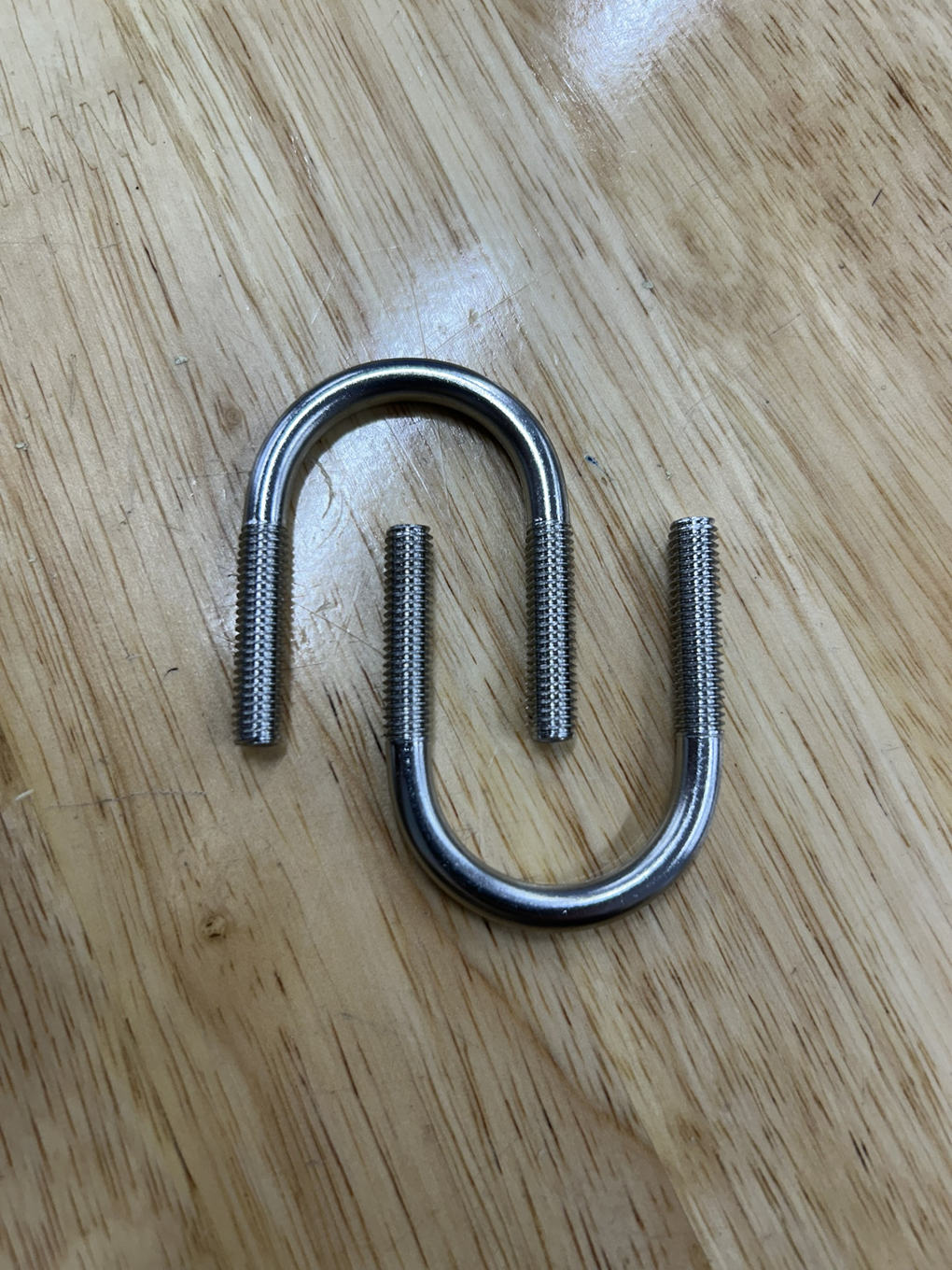Cùm U Inox 304 DN20 M10x27-58mm