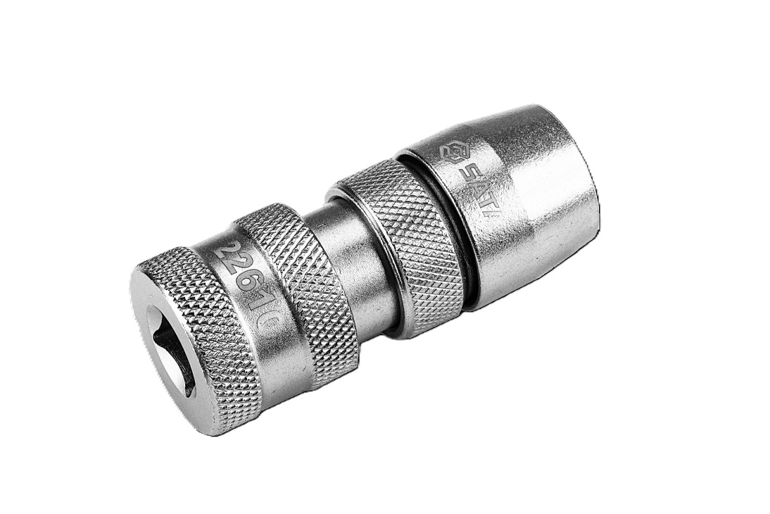 Đầu Chuyển Từ Đầu Vuông 1/4" Sang Lục Giác 6.35 mm Dài 50 mm SATA 21510