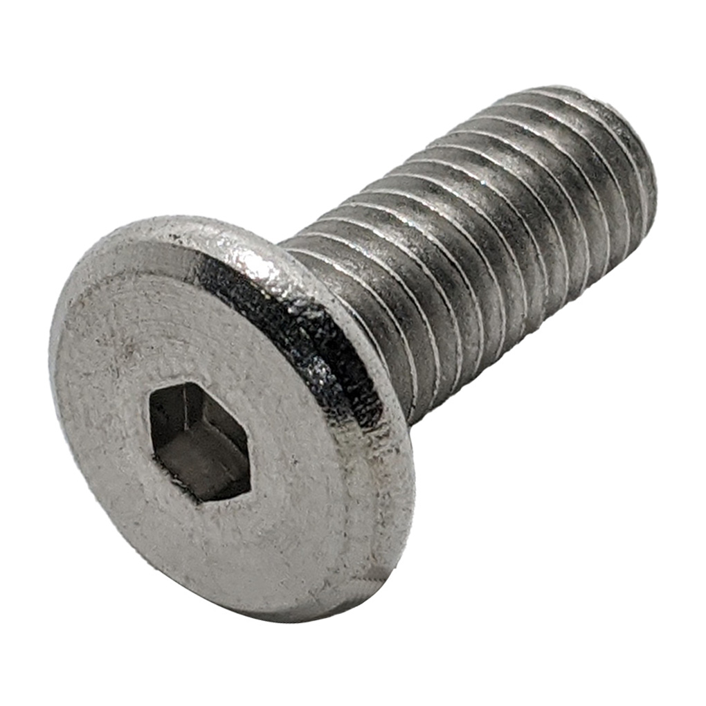 Lục Giác Chìm Đầu Dẹp Inox 304 M6x30 (10Cái/Bịch)