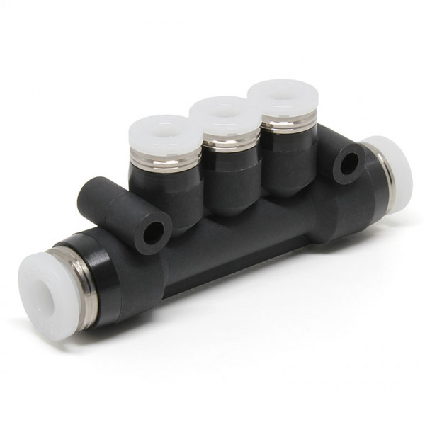 Đầu Nối Nhanh Khí Nén Chữ T 5 Ngã Dạng Nối Giảm Pisco PKG3/16-5/32