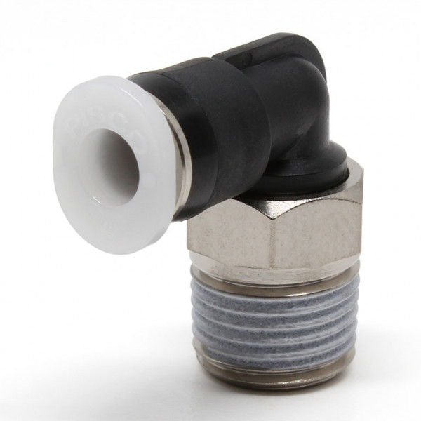 Đầu Nối Nhanh Khí Nén Dạng Cong 90° Ren Ngoài Pisco PL5/32-N1MU