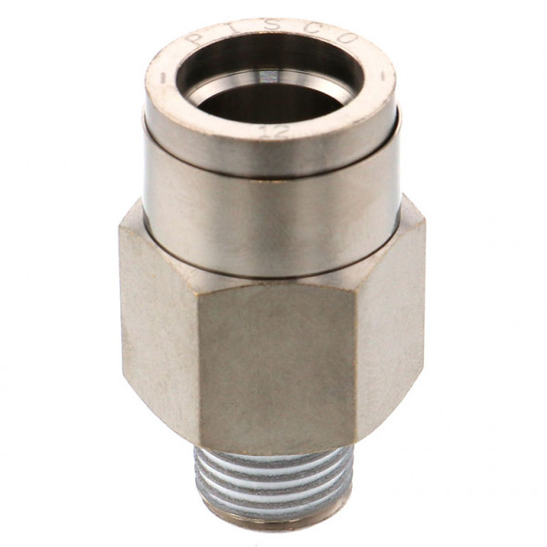 Đầu Nối Nhanh Khí Nén Thẳng Phi 12mm Ren Ngoài R1/4 Pisco KC12-02