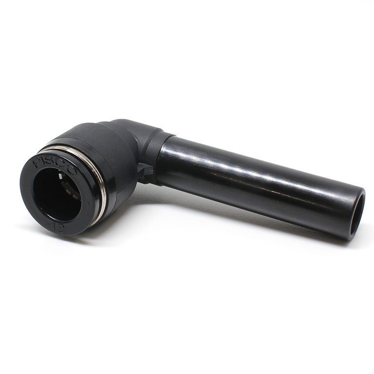 Đầu Nối Nhanh Khí Nén Giữa Ống Khí Và Fitting Dạng Cong 90° (Dài) Pisco PLLJ12-C
