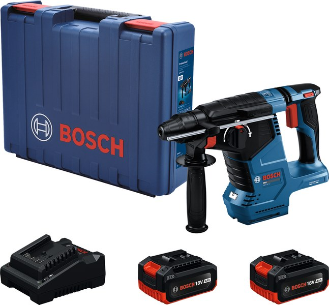 Máy Khoan Búa Dùng Pin 18V SDS Plus GBH 187-LI Bosch 06119232K0 (Kèm 2 Pin 1 Sạc)