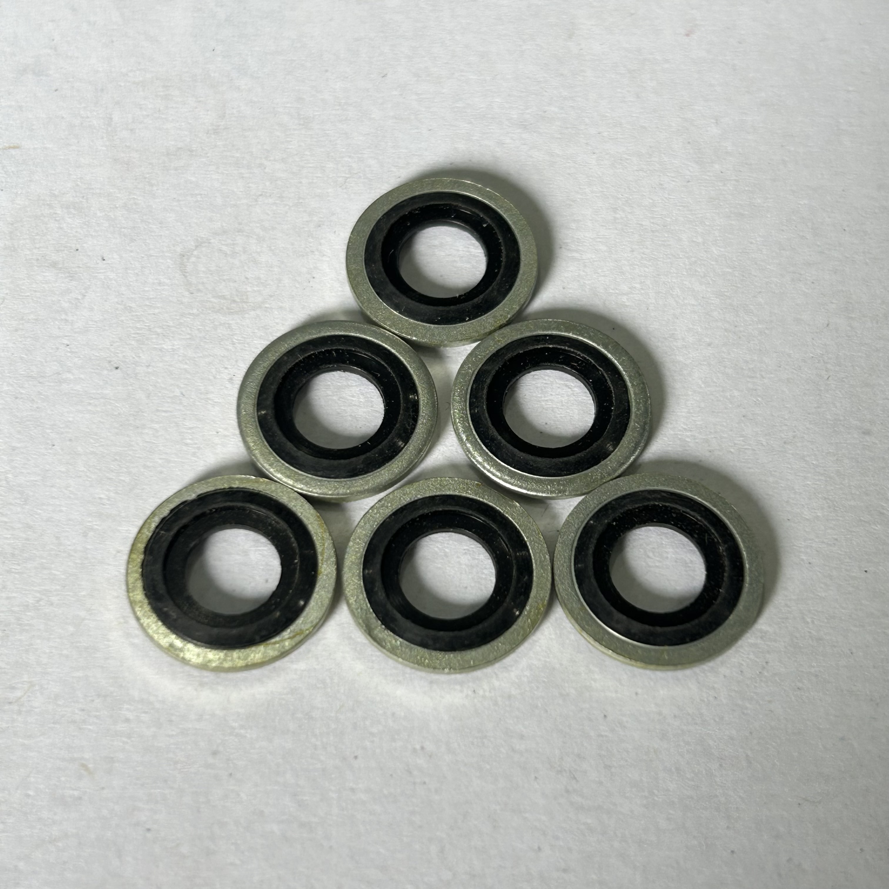 Lông Đền Dầu (Bonded Seal) Cao Su NBR D8 (ID8.7xOD13x1.0)