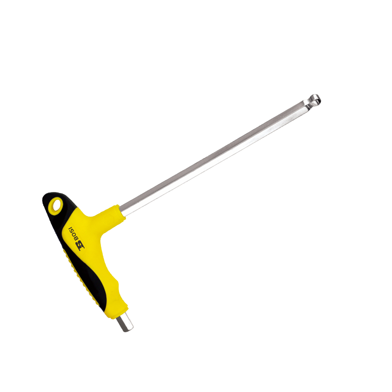 Lục Giác Đầu Bi Chữ T Cán Hai Màu 10x255 mm Bosi BS428110