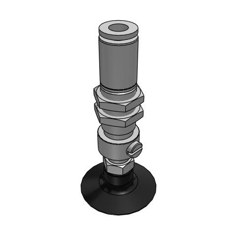 Bộ Nấm Hút Chân Không Và Giá Đỡ, Nitrile,  O.D 20 mm, Pisco VPSC20-3PN-4J