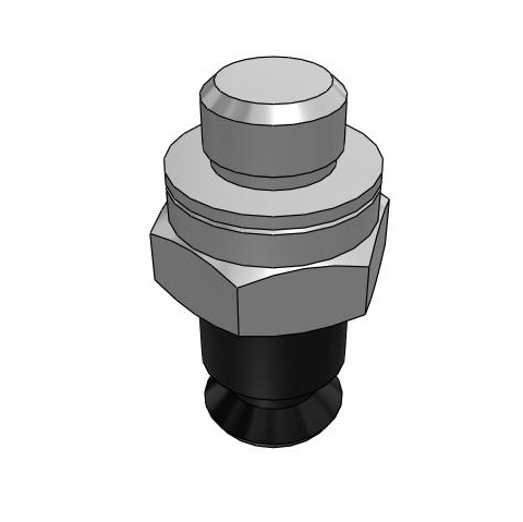 Bộ Nấm Hút Chân Không Và Giá Đỡ, Silicone Dẫn Điện, O.D 6 mm, Pisco VPE6RSE-M5