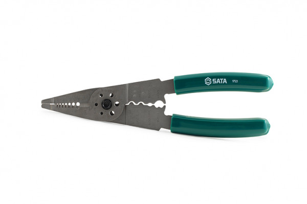 Kìm Cắt - Tuốt Dây 8 inch/200 mm SATA 97521