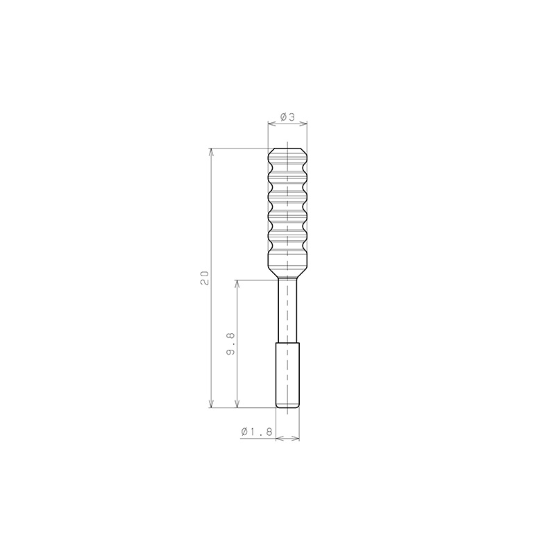 Bản vẽ kỹ thuật Nút Bịt Pisco PP180M-C