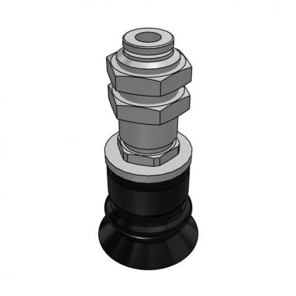 Bộ Nấm Hút Chân Không Và Giá Đỡ, Nitrile, O.D 20 mm, Pisco VPMA20BN-4J