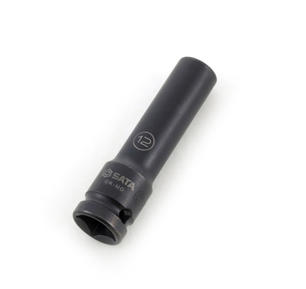 Đầu Tuýp Dài Lục Giác Đen 1/2" Thành Mỏng 12 mm SATA 34405T