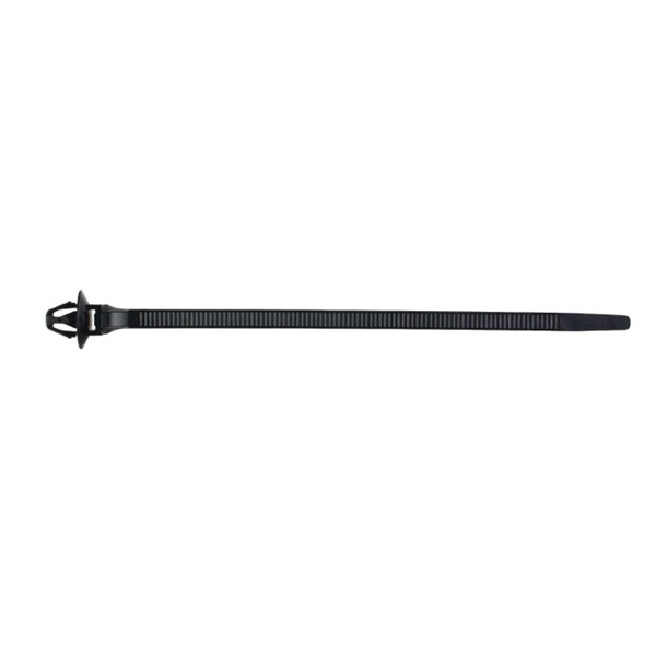 Dây Rút Nhựa Dạng Đẩy Push Mount Màu Trắng 135x3.3 mm KST KPM-160-B